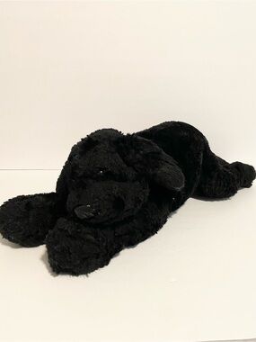 Folkmanis Black Labrador Lab Puppy Dog Full Body Hand  Puppet Plush 20” Toy